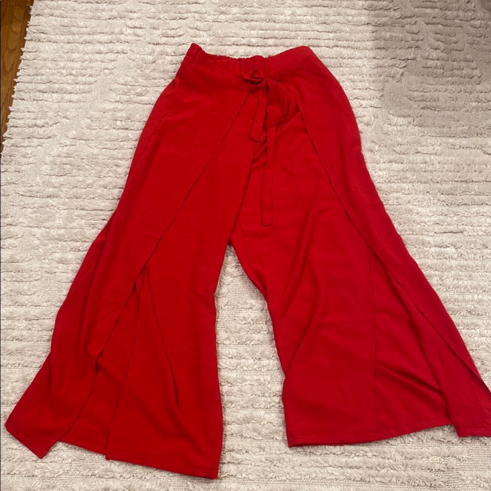 Zara Women's Wide-Leg Pants - Picture 2 of 6